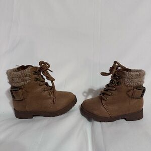 Toddler Girls Brown Boots